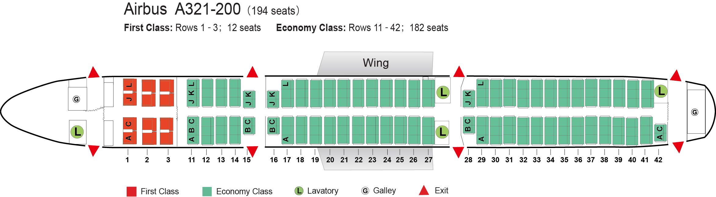 airbus industrie a320 seat map